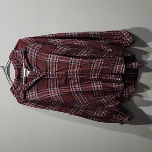 American eagle relaxed flannel